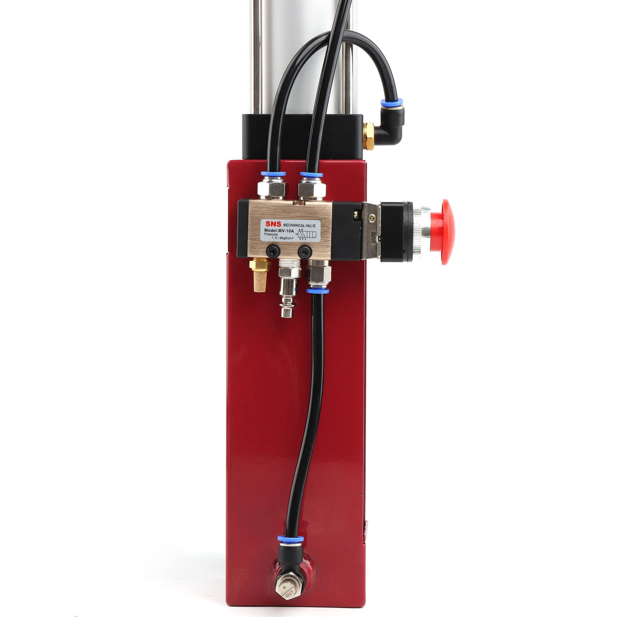 Aluminum Can Crusher Heavy Duty 12 Oz. and 16 Oz. Red S948555