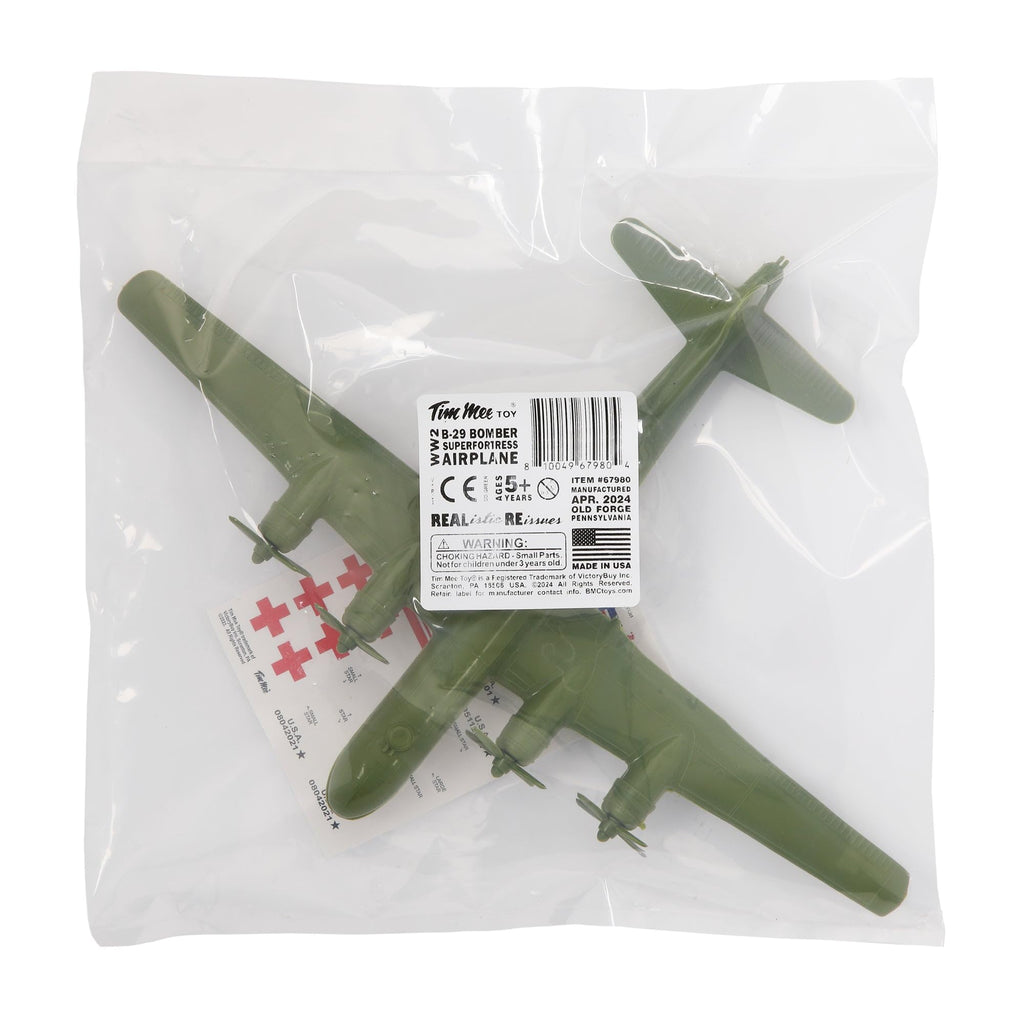 OD Green Plastic Bomber Plane U692473