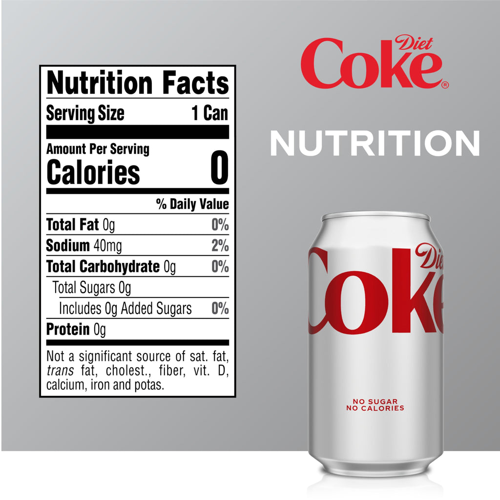 Diet Coke Soda Soft Drink, 12 fl oz, 35 Pack O82823
