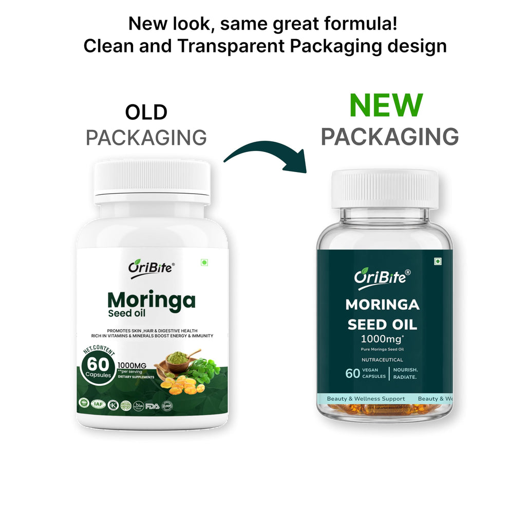 Moringa Seed Oil 1000mg 60 Capsules E741