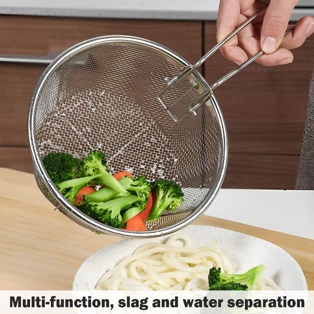 Stainless Steel Deep Fry Basket with Detachable Handle N6944