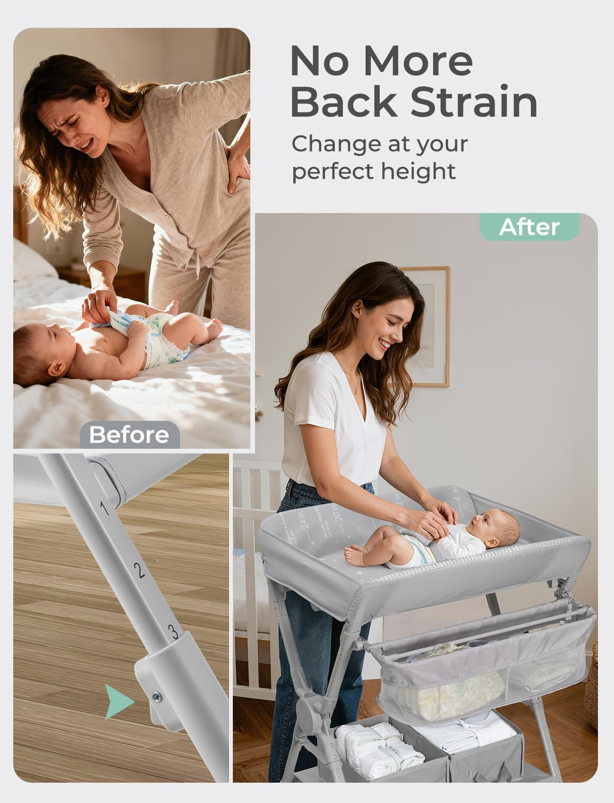 Portable Folding Baby Changing Table S263