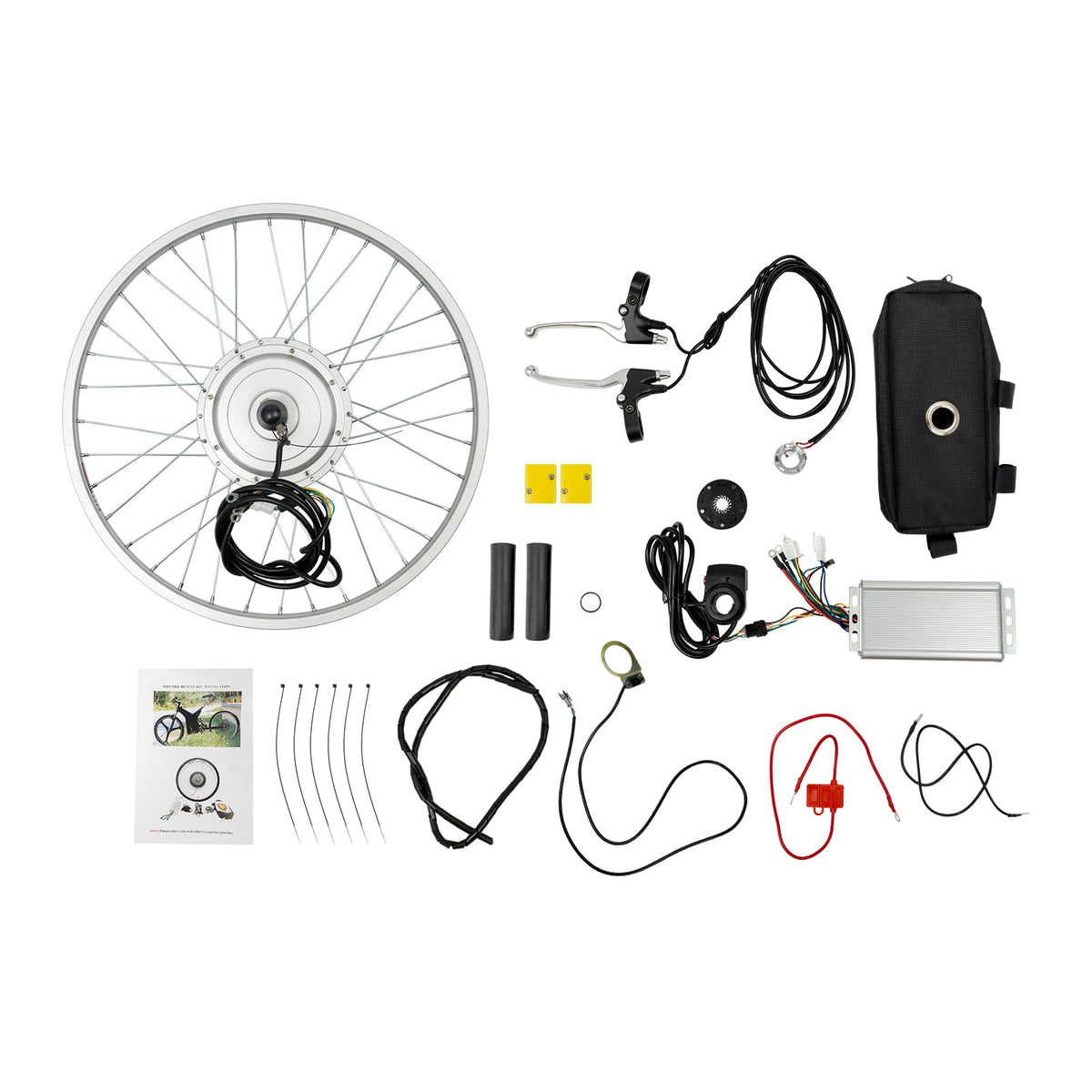 36V 750W Front Brushless Motor Electric Bicycle Conversion Kit P792