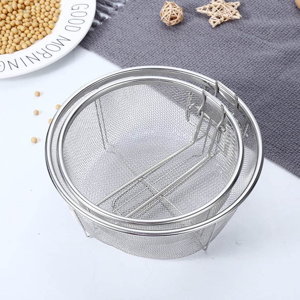 Stainless Steel Deep Fry Basket with Detachable Handle N6944