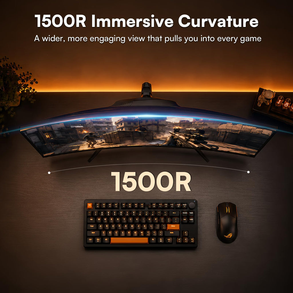 27 Inch 240Hz Curved Gaming Monitor 2K QHD J873195