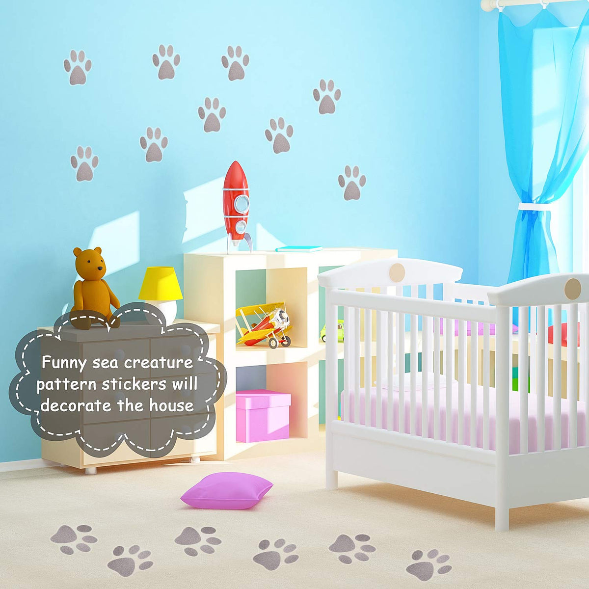 20 Pcs Non Slip Bathtub Sticker R169733