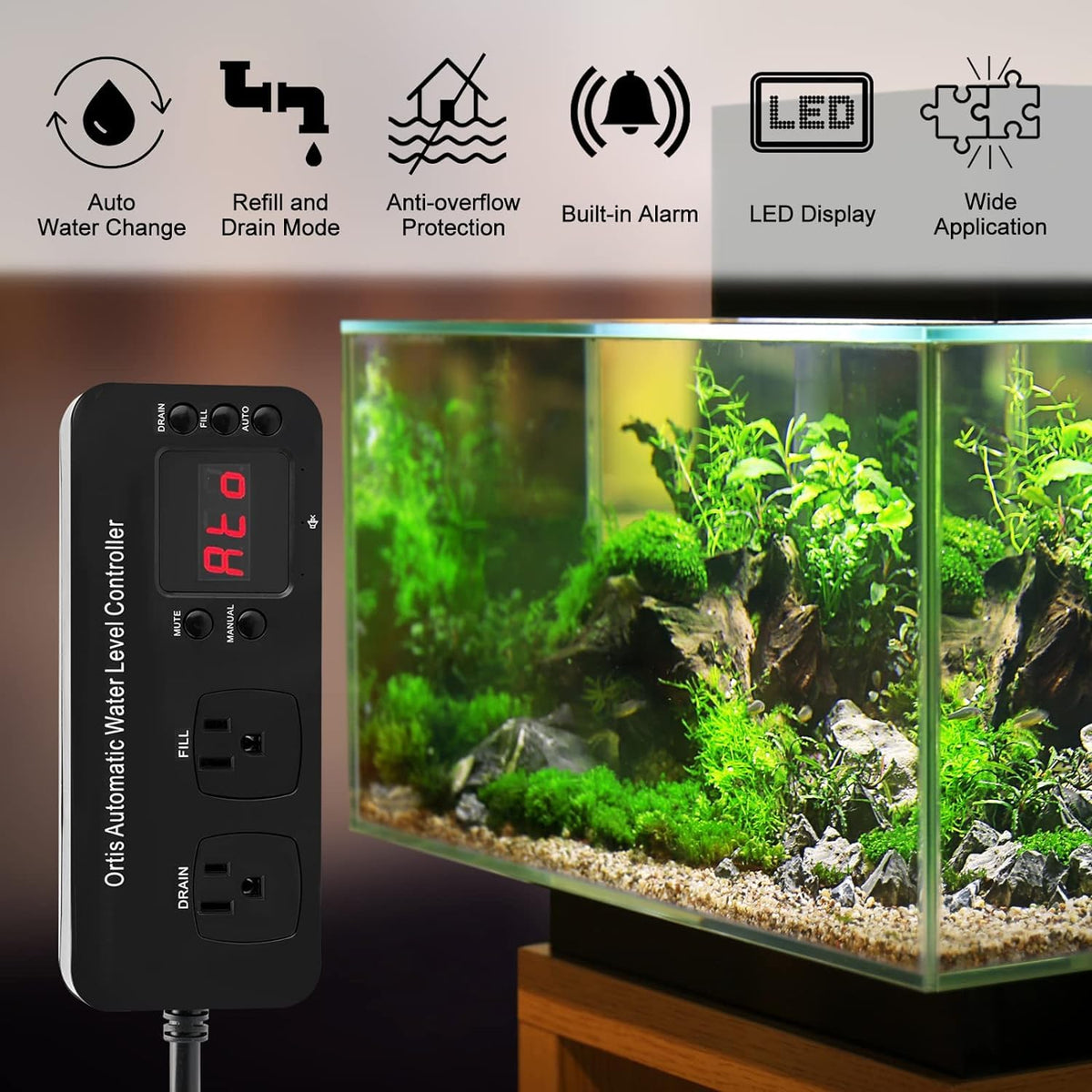 Automatic Water Level Controller for Aquarium Fish Tank I233726