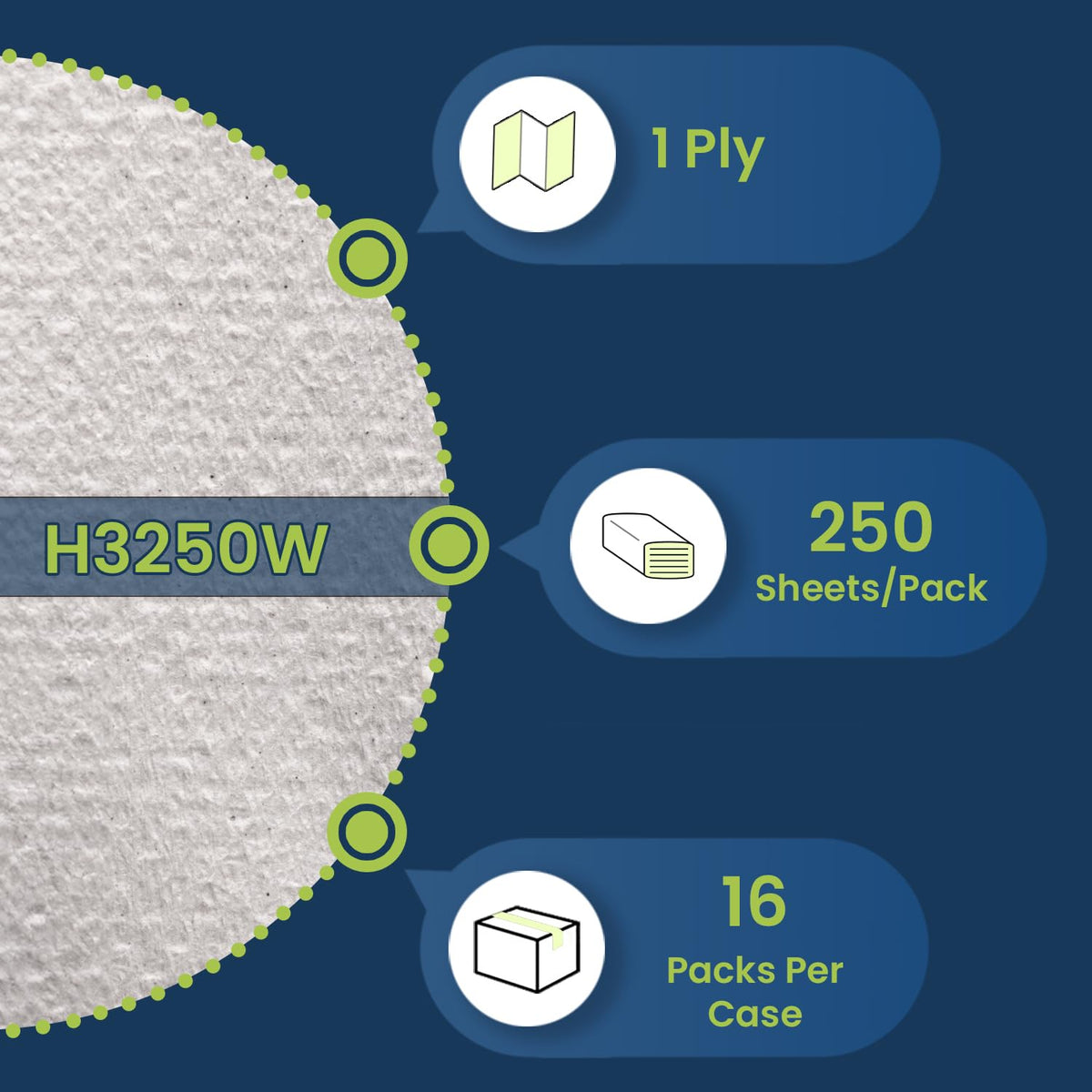 Multifold Paper Towels, White, 4,000 Sheets/Case M249