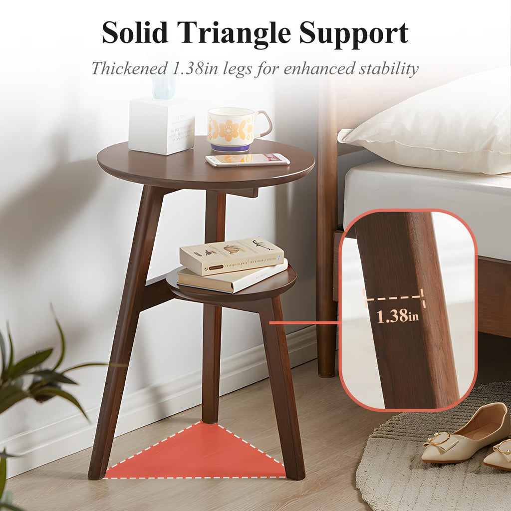2-Tier Round Side Table N7559