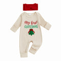 Newborn Pumpkin Ghost Jumpsuit I29746