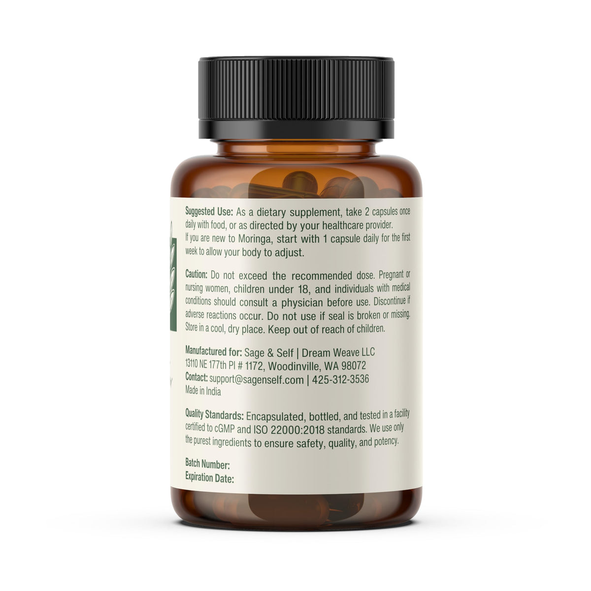 Moringa Capsules 60 Capsules Y5240
