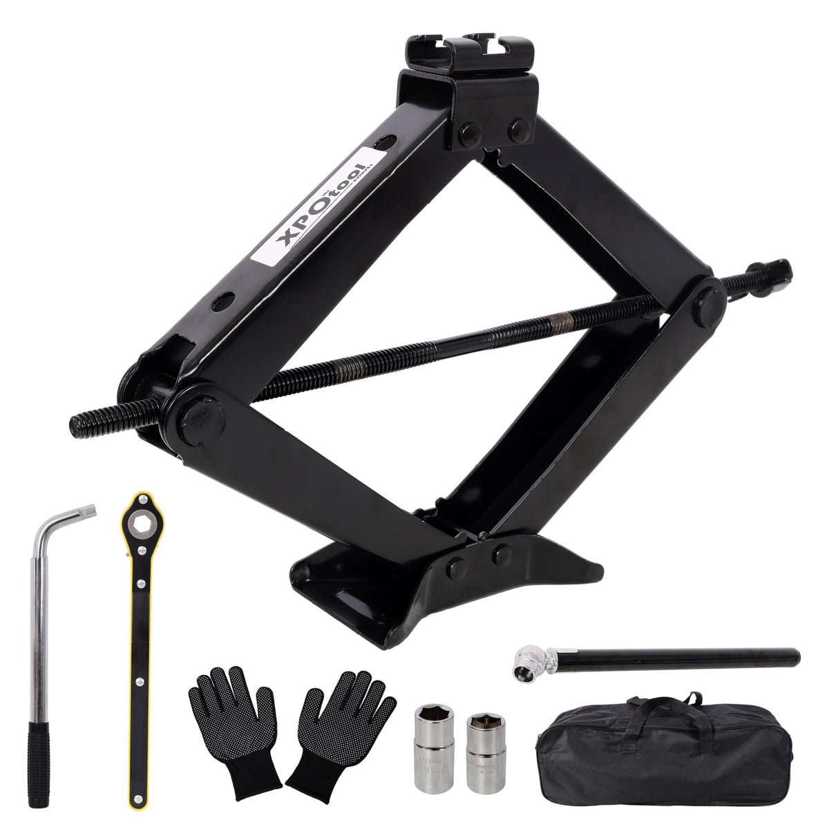 3 Ton Scissor Car Jack Kit with Wrench G9414