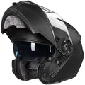 Matte Black Large Modular Full Face Motorcycle Helmet G819313