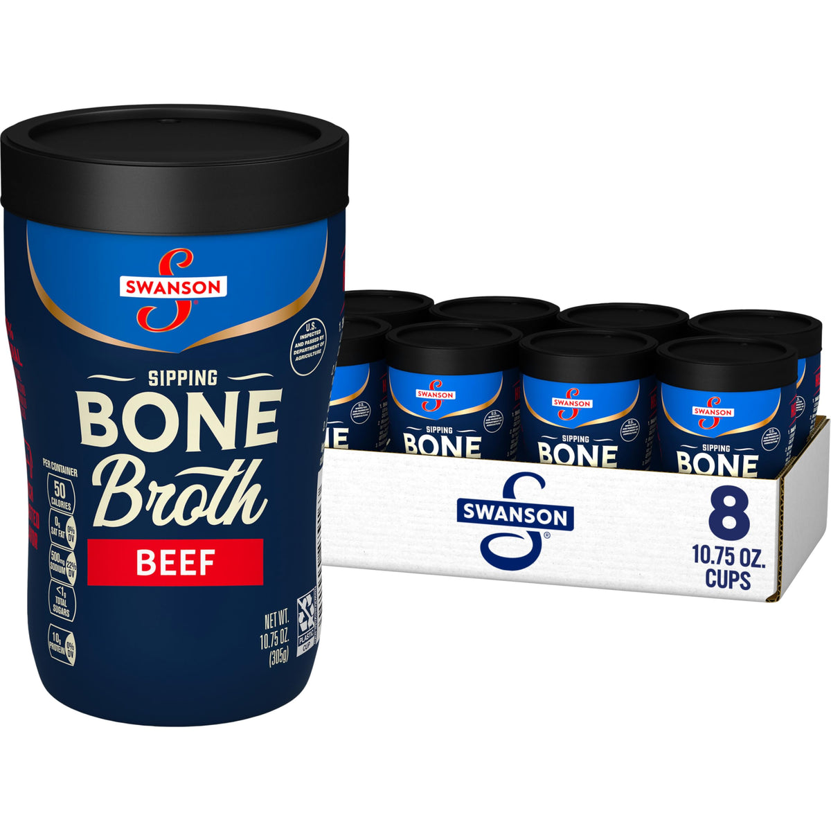 Beef Bone Broth 10.75 OZ Cup M203837