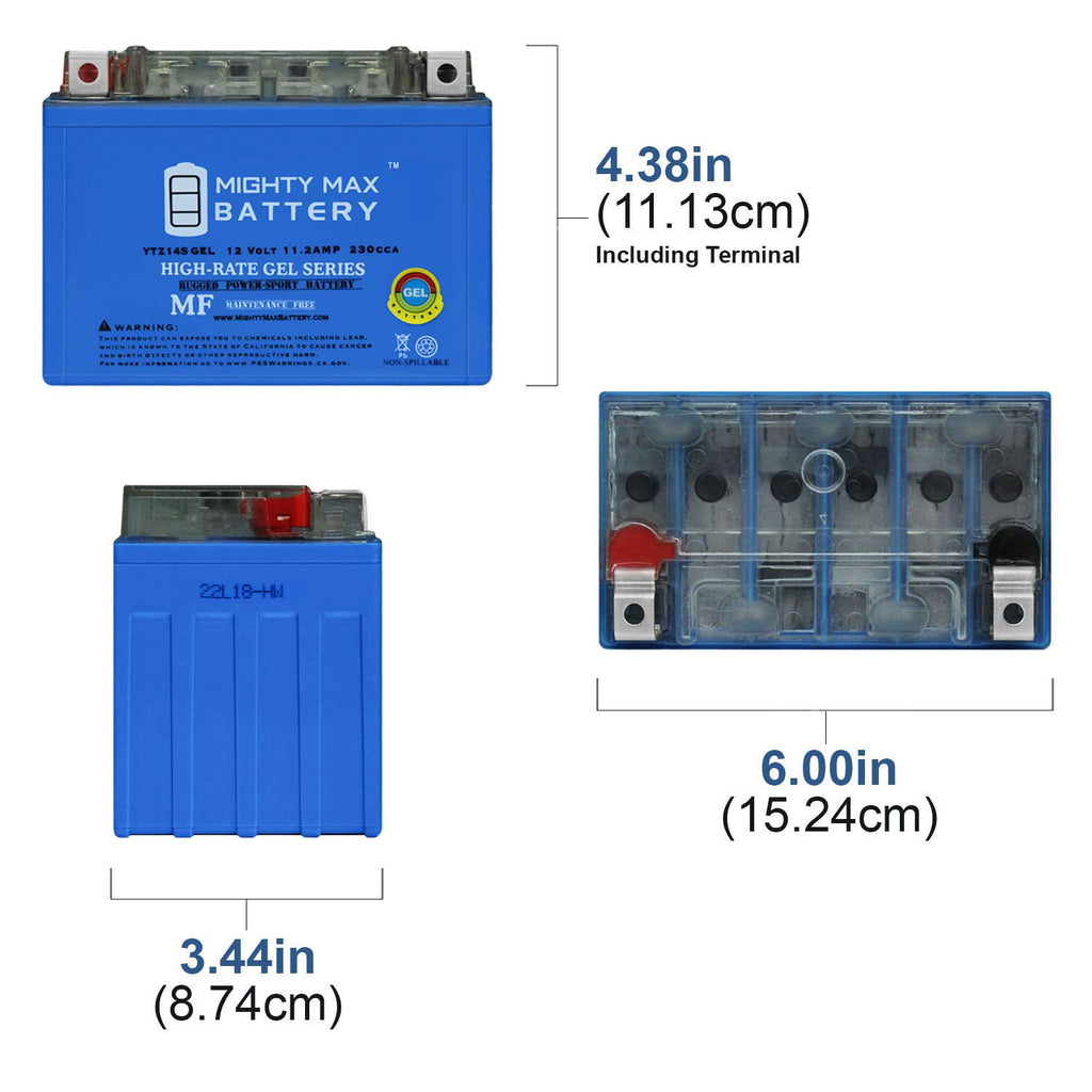 12V 11.2Ah Gel Battery P84244