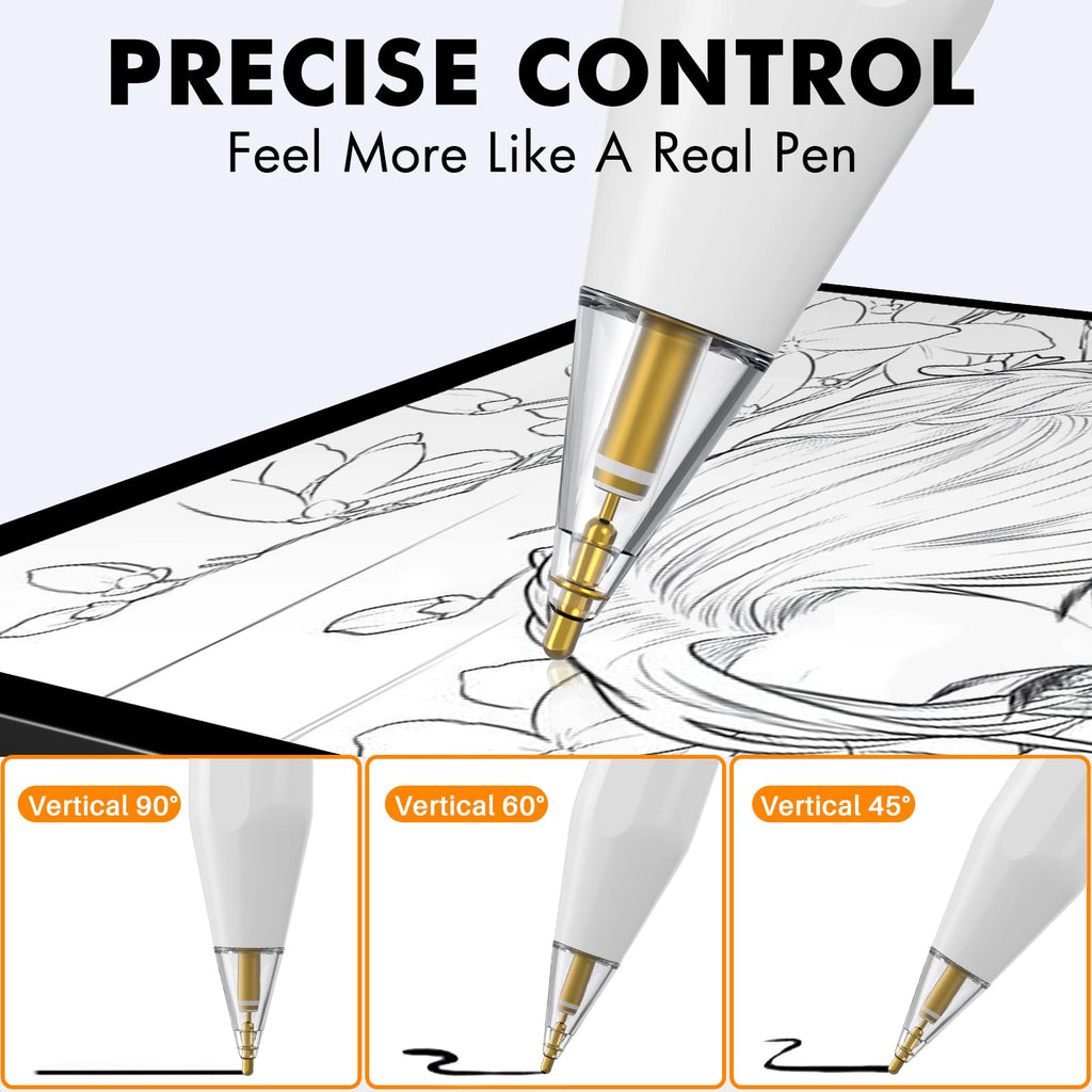 4 Pack Replacement Tips for Apple Pencil 1.95mm O100