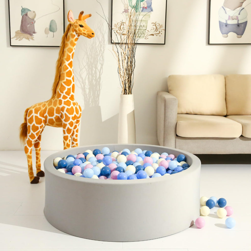 Cream Ball Pit Balls 100 Balls 2.2 Inch I3556