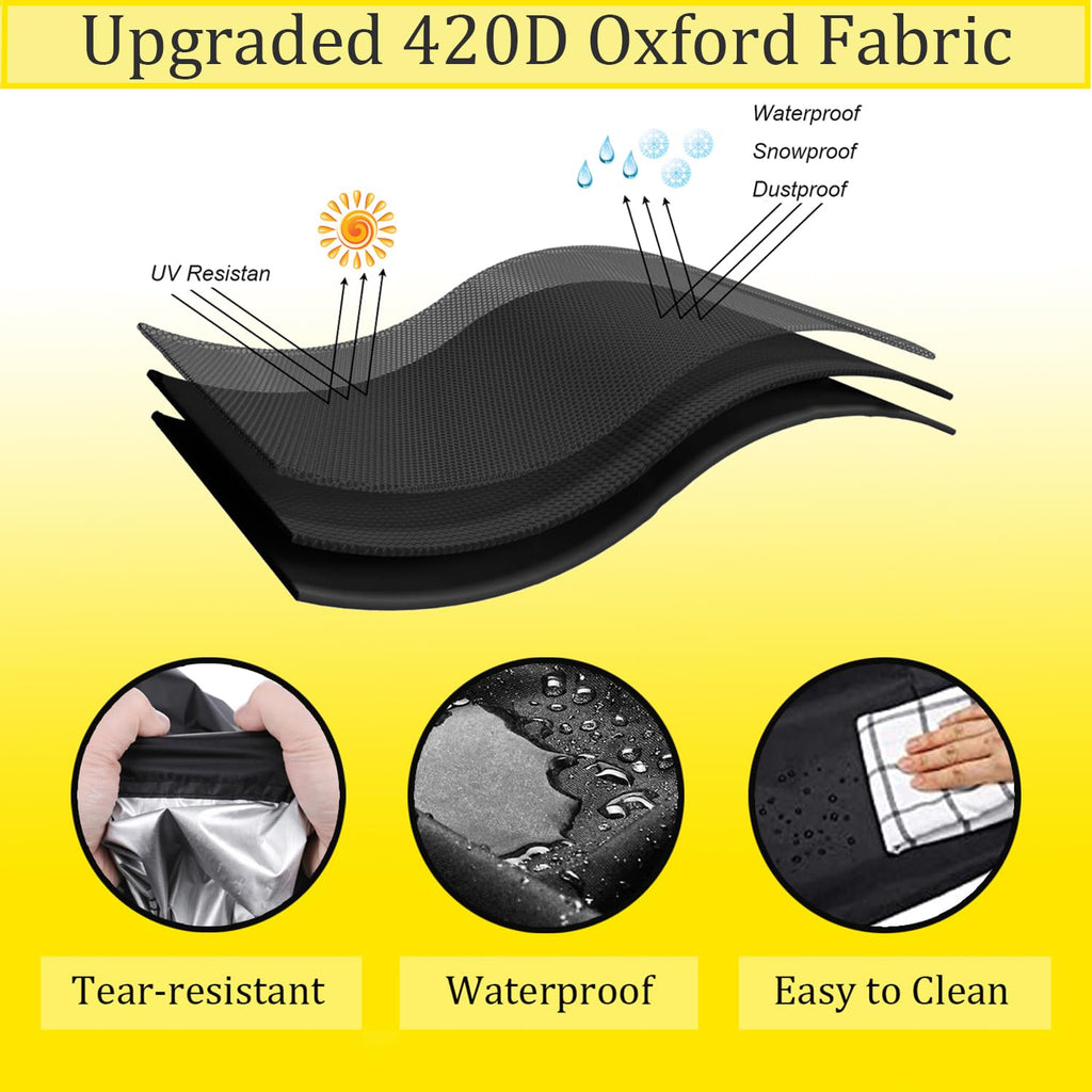Waterproof 420D Oxford Patio Furniture Cover P845