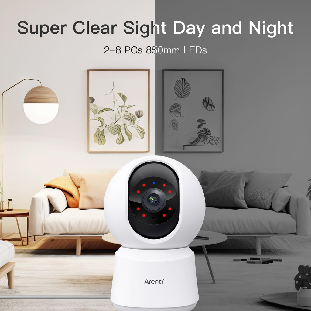 4MP 5G WiFi 6 Indoor Security Cameras Y286