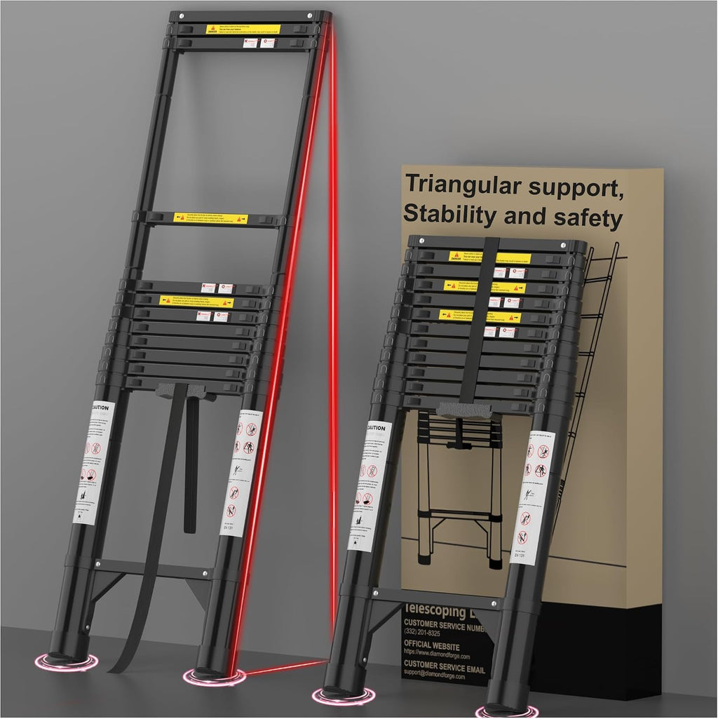 16.5 FT 330 Lbs Aluminum Telescoping Ladder G40427