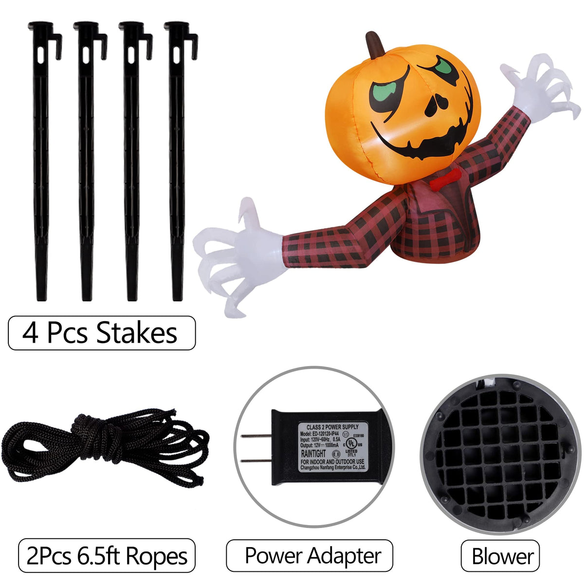 7FT Halloween Inflatable Outdoor Decorations H8932