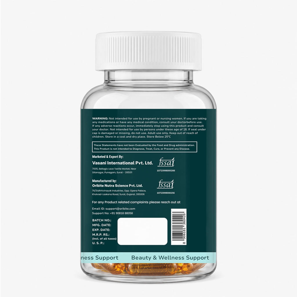 Moringa Seed Oil 1000mg 60 Capsules E741