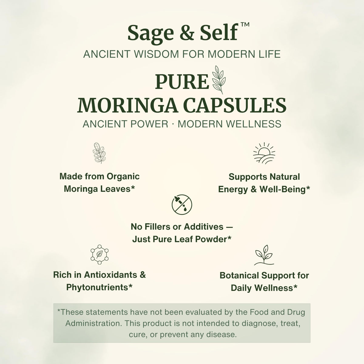 Moringa Capsules 60 Capsules Y5240