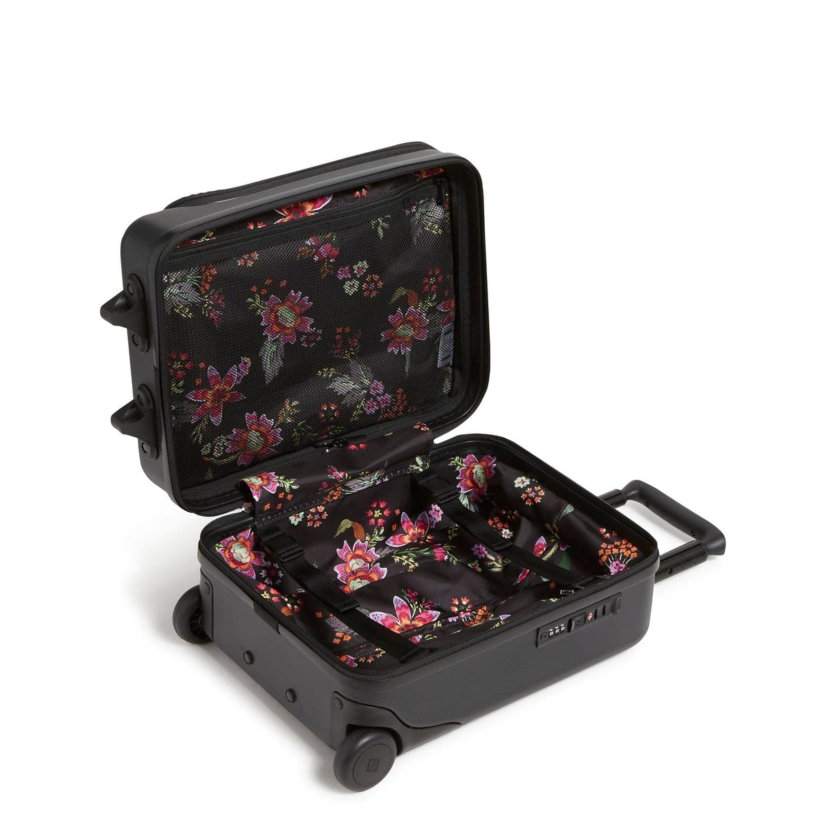 Black Hardside Underseat Rolling Suitcase R871536