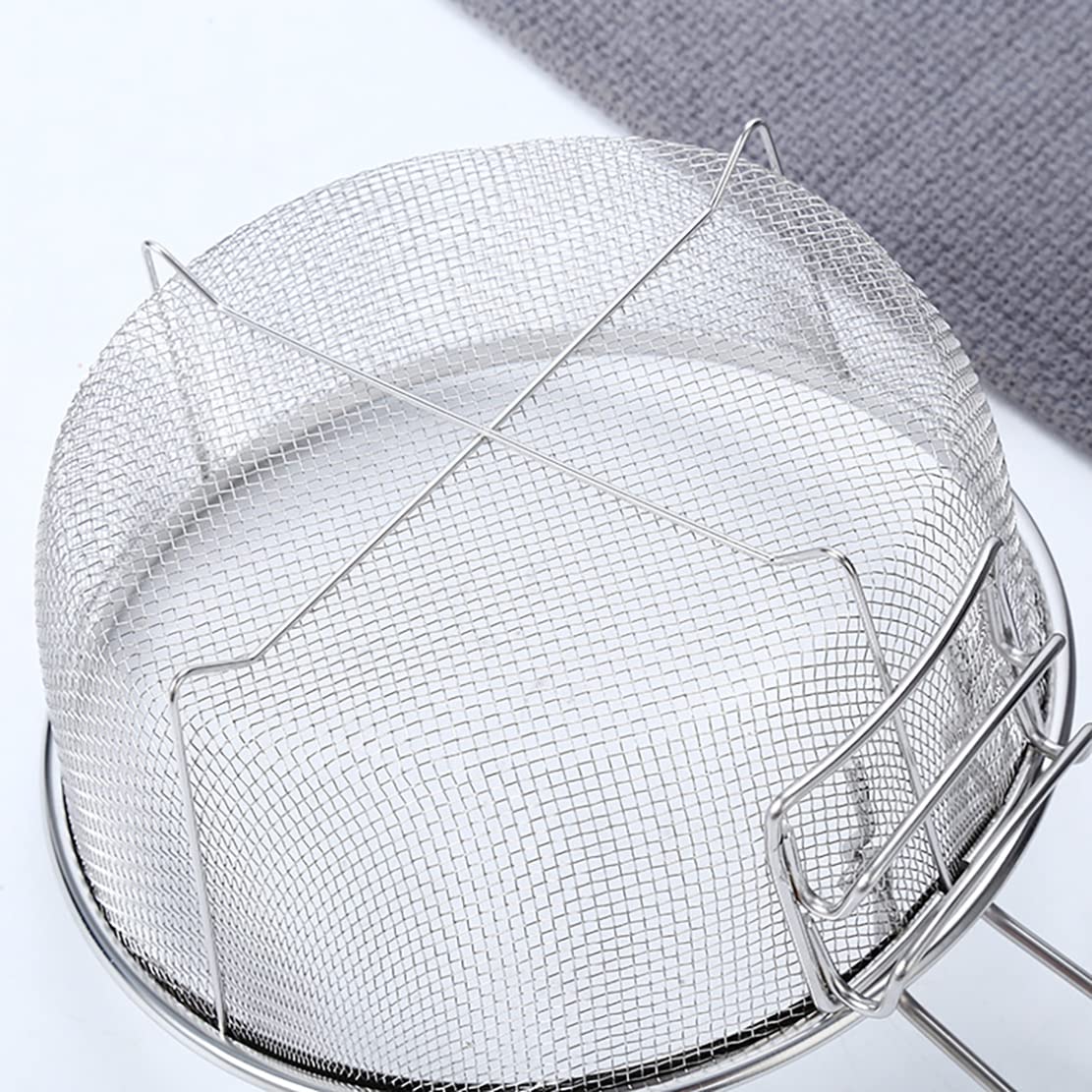 Stainless Steel Deep Fry Basket with Detachable Handle N6944