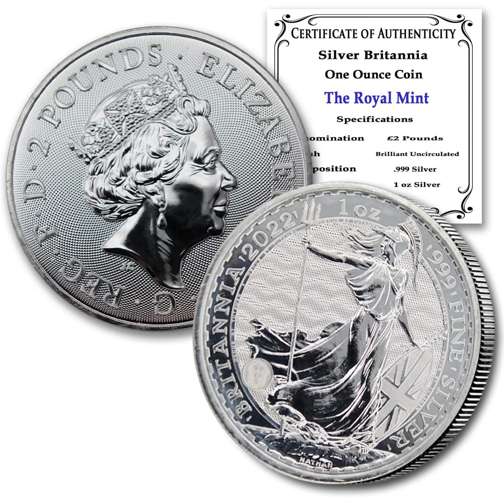 1 oz Silver Britannia Coin U296