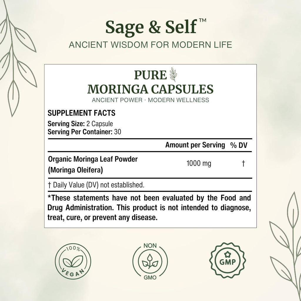 Moringa Capsules 60 Capsules Y5240