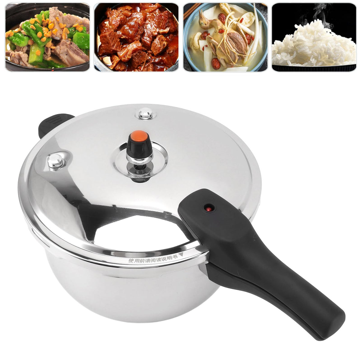 Stainless Steel 3L Pressure Cooker Z3013