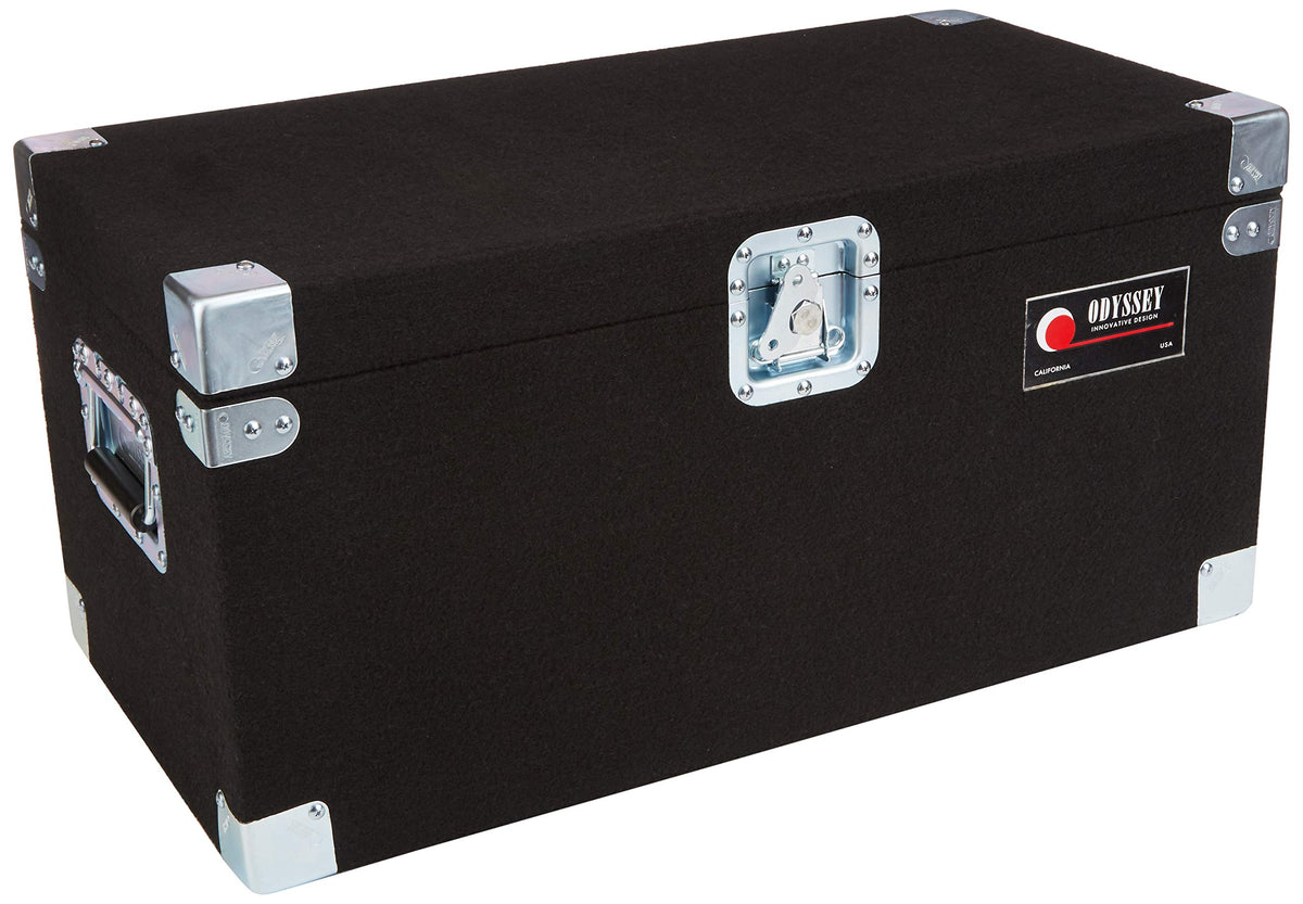 Carpeted LP Case with Recessed Hardware C41952