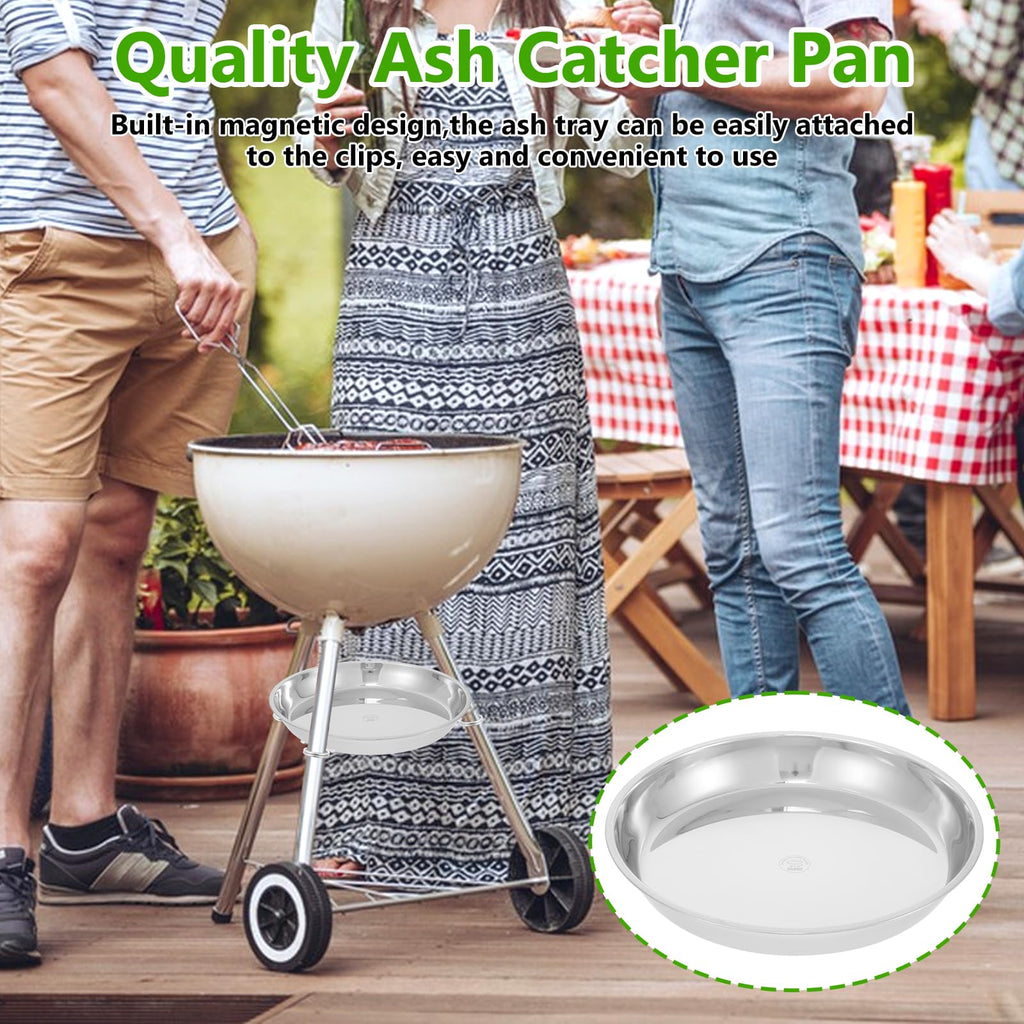 13.4" Diameter Ash Catcher Pan for Charcoal Grill S511