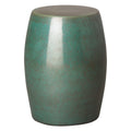 19 in. Round Ceramic Garden Stool H185873