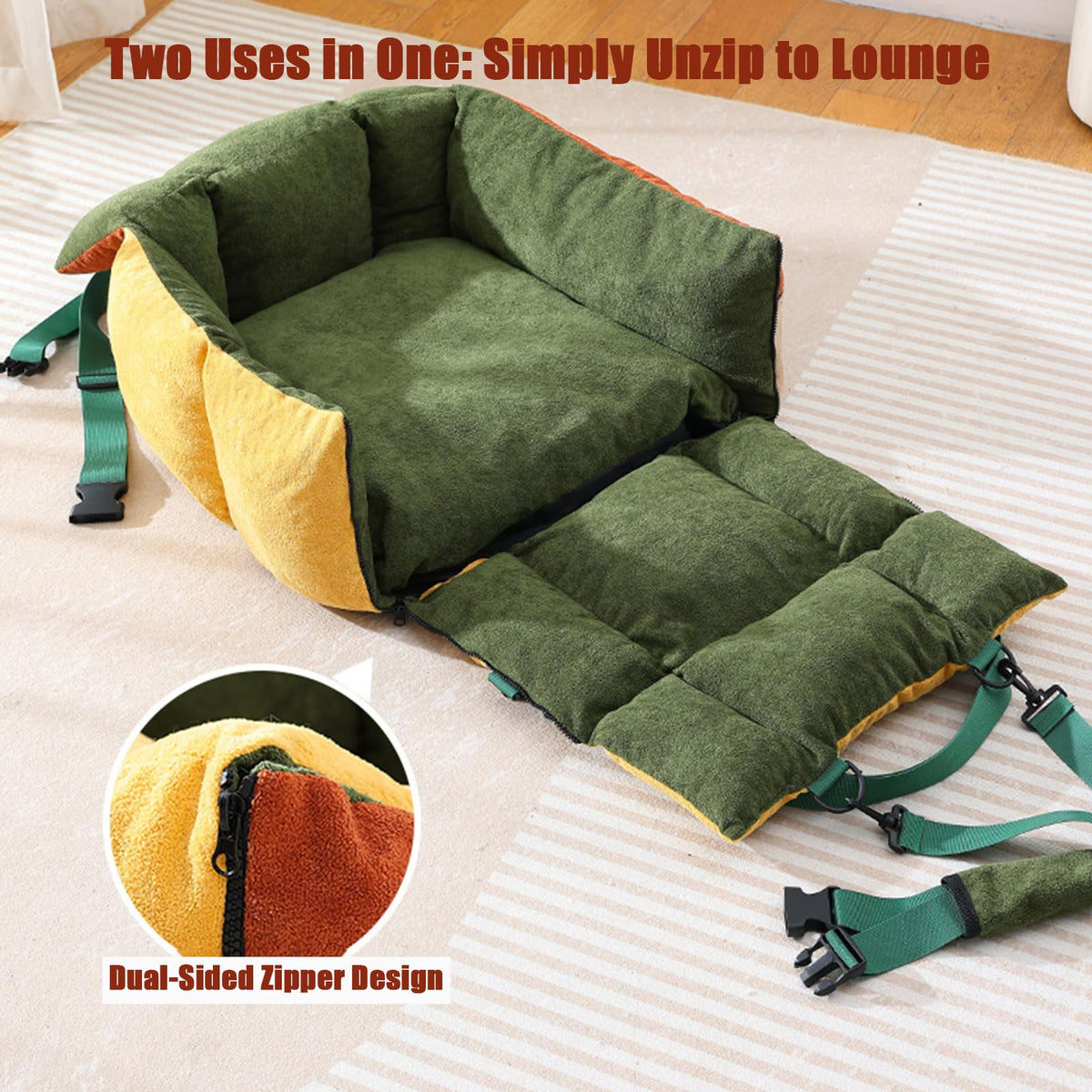 2-in-1 Dog Car Seat H98729