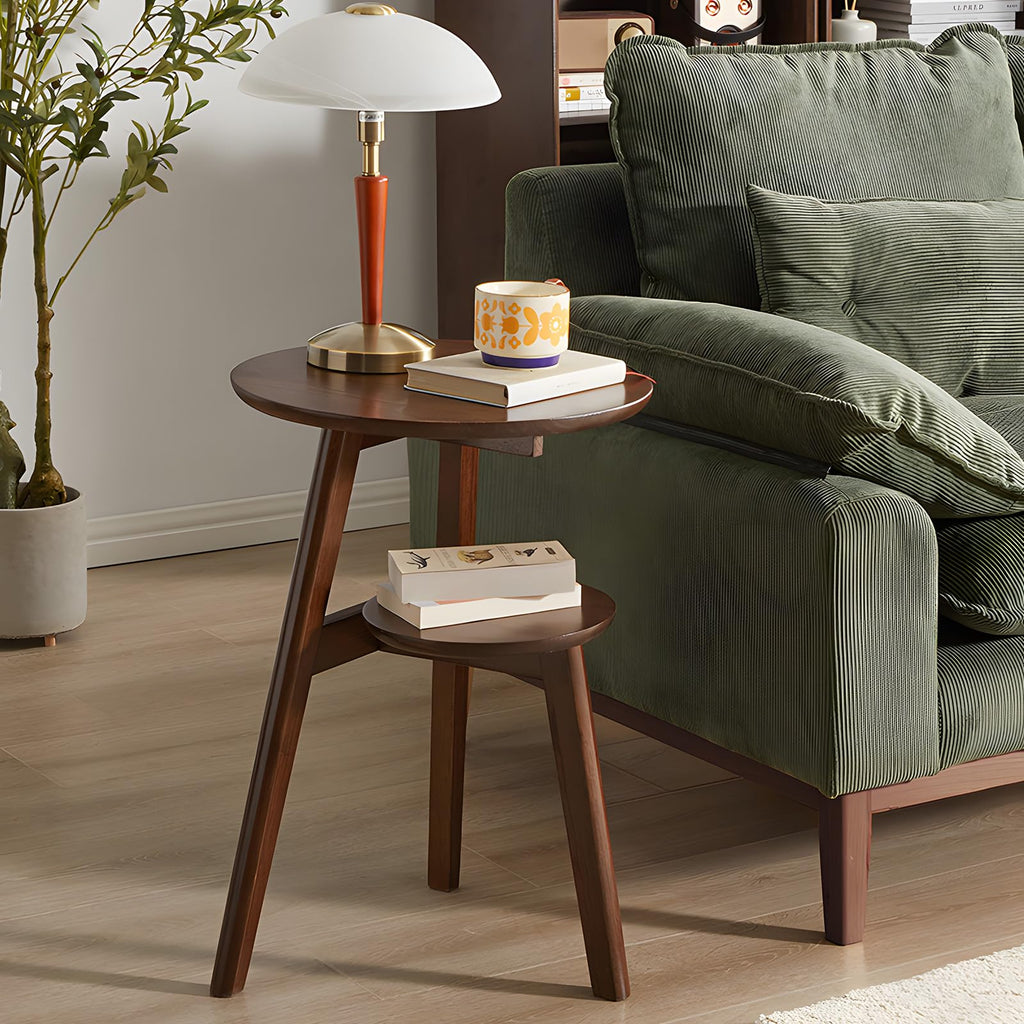 2-Tier Round Side Table N7559