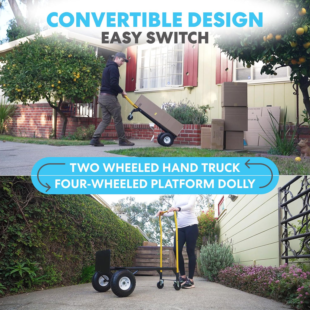2 in 1 Convertible Hand Truck and Dolly Q40648