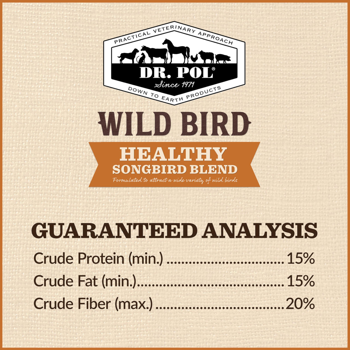 20 LB Wild Bird Seed P8658