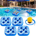 4 Inflatable Base Floats with Cup Holders M44729