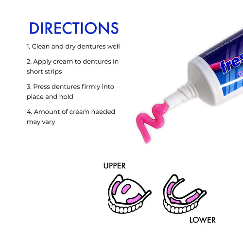 2 oz Zinc Free Denture Adhesive Z13697