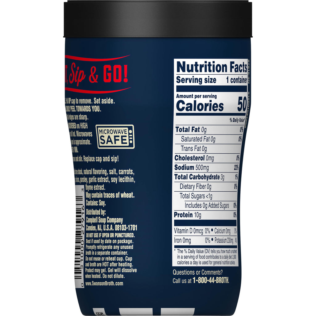 Beef Bone Broth 10.75 OZ Cup M203837