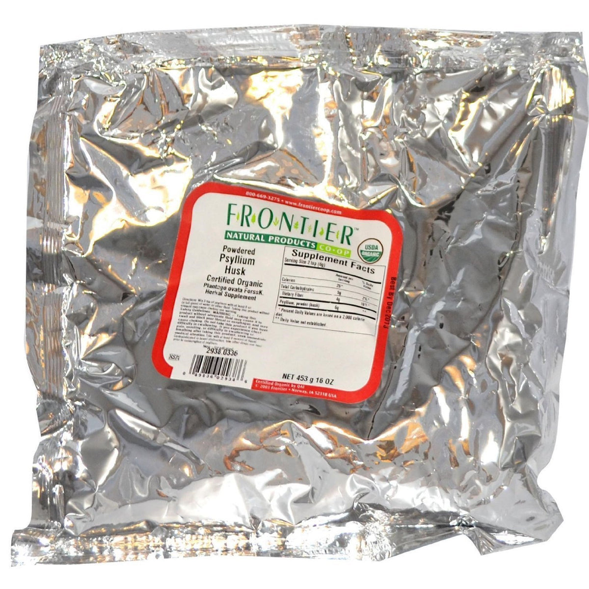 Certified Organic Powdered Psyllium Husk X97361