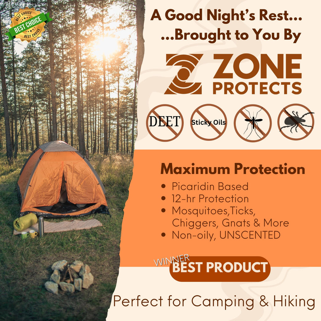 Picaridin Insect Repellent Refill, 32oz, 12-Hour DEET-Free Unscented Spray Q682