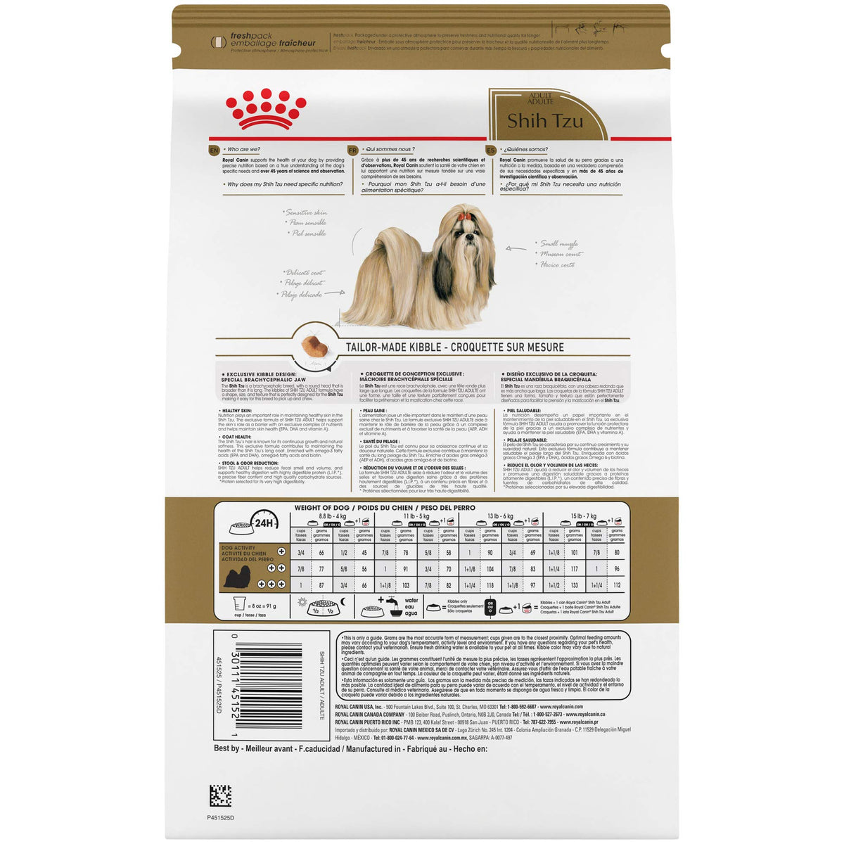 Adult Dry Dog Food 10 lb Bag B106