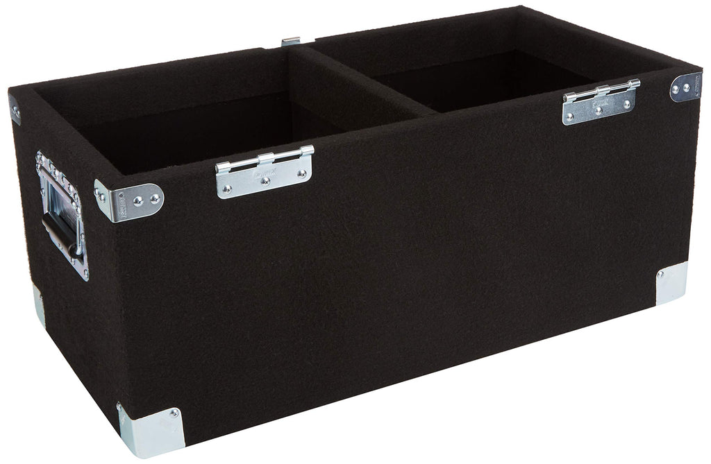 Carpeted LP Case with Recessed Hardware C41952