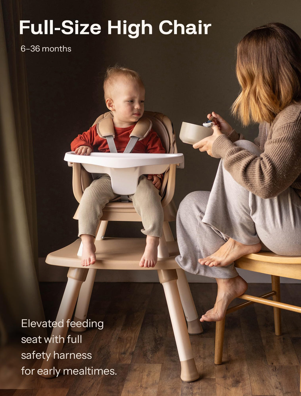 8-in-1 Convertible Baby High Chair O8072