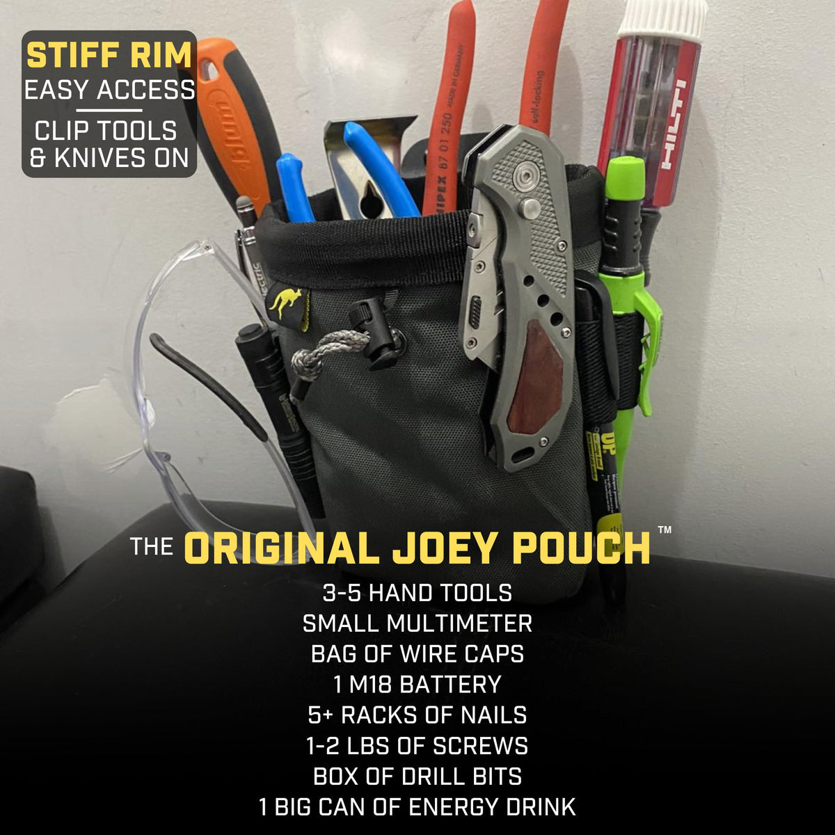 Clip-On Tool Belt Bag L20678