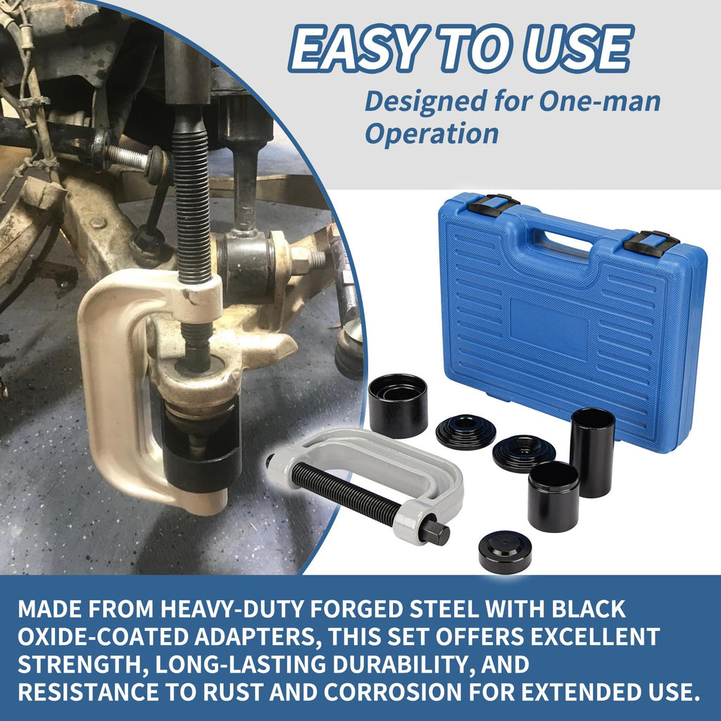 Heavy Duty U Joint Removal Tool Kit & Ball Joint Press Kit O152