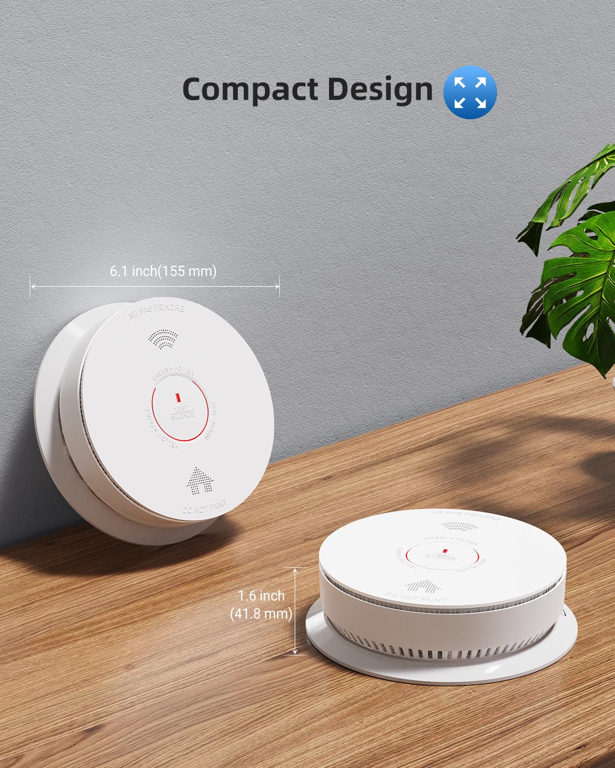Smoke & CO Detector S68717